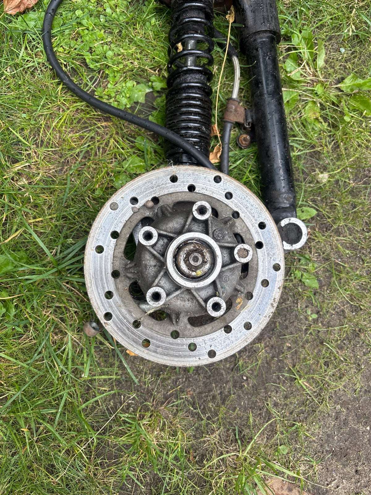 Vespa Sprint/Primavera Voorvork (Krom), Ophalen, Gebruikt, Overige typen, Vespa
