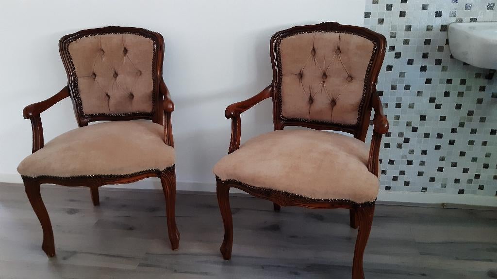 fauteuil, Ophalen, Gebruikt, Minder dan 75 cm, Stof