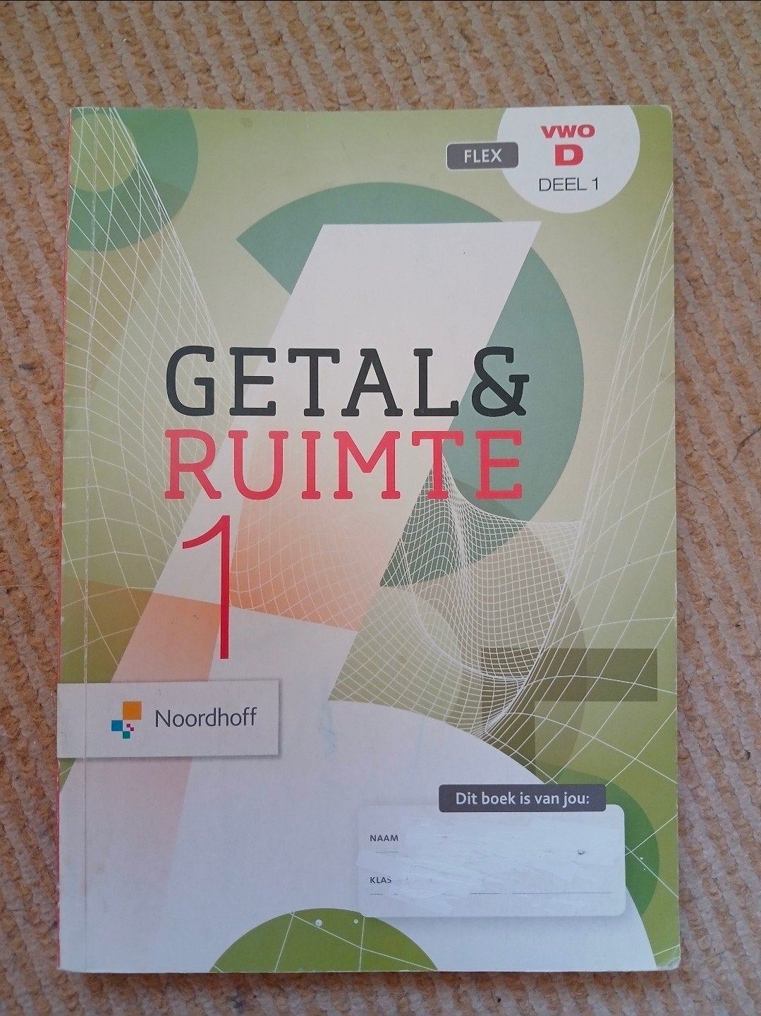 Getal en Ruimte VWO Bovenbouw Wiskunde D deel 1 t/m 4, Overige vakken, VWO, Noordhoff, Ophalen