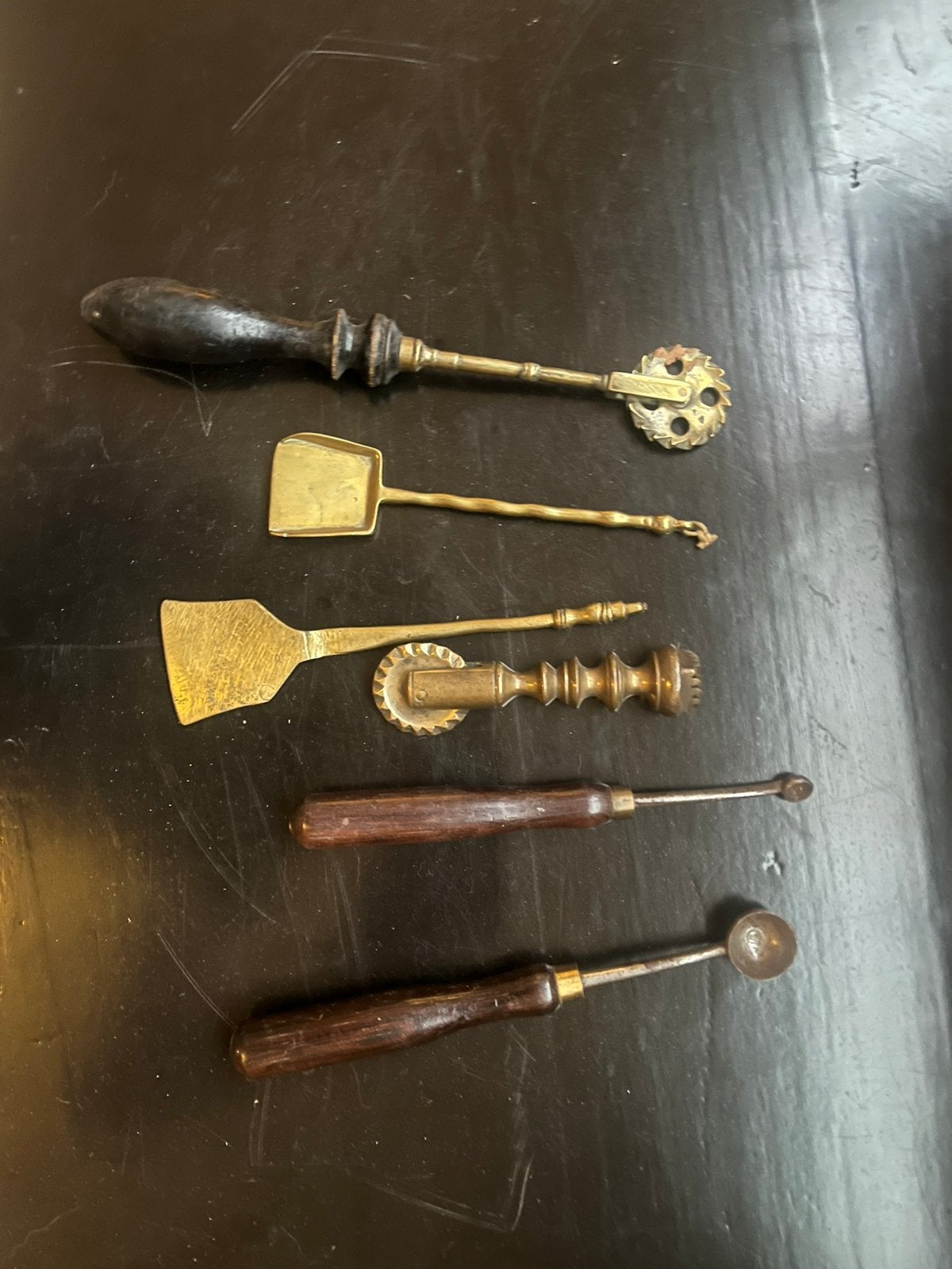 Antieke keuken instrumenten en bestek, Antiek en Kunst, Ophalen of Verzenden