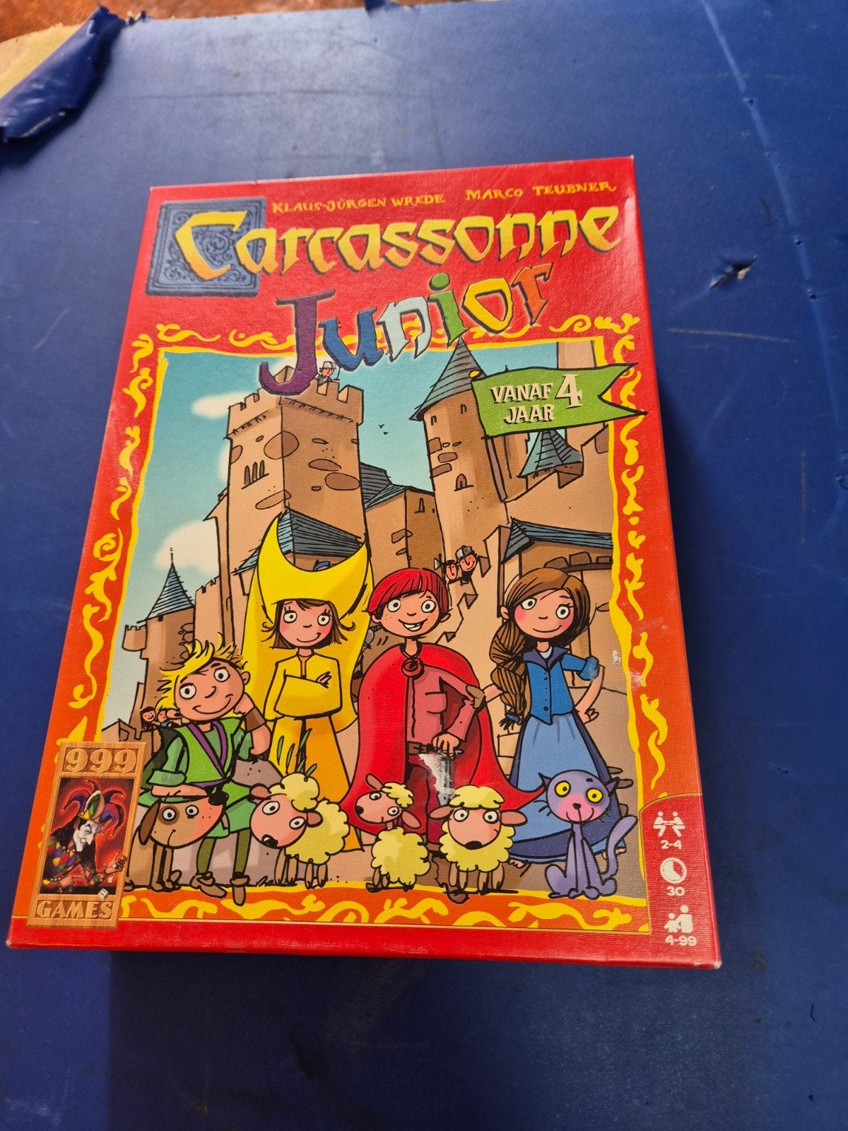 Carcassonne Junior Bordspel - Zo goed als nieuw, Een of twee spelers, Ophalen of Verzenden, Zo goed als nieuw, 999 Games