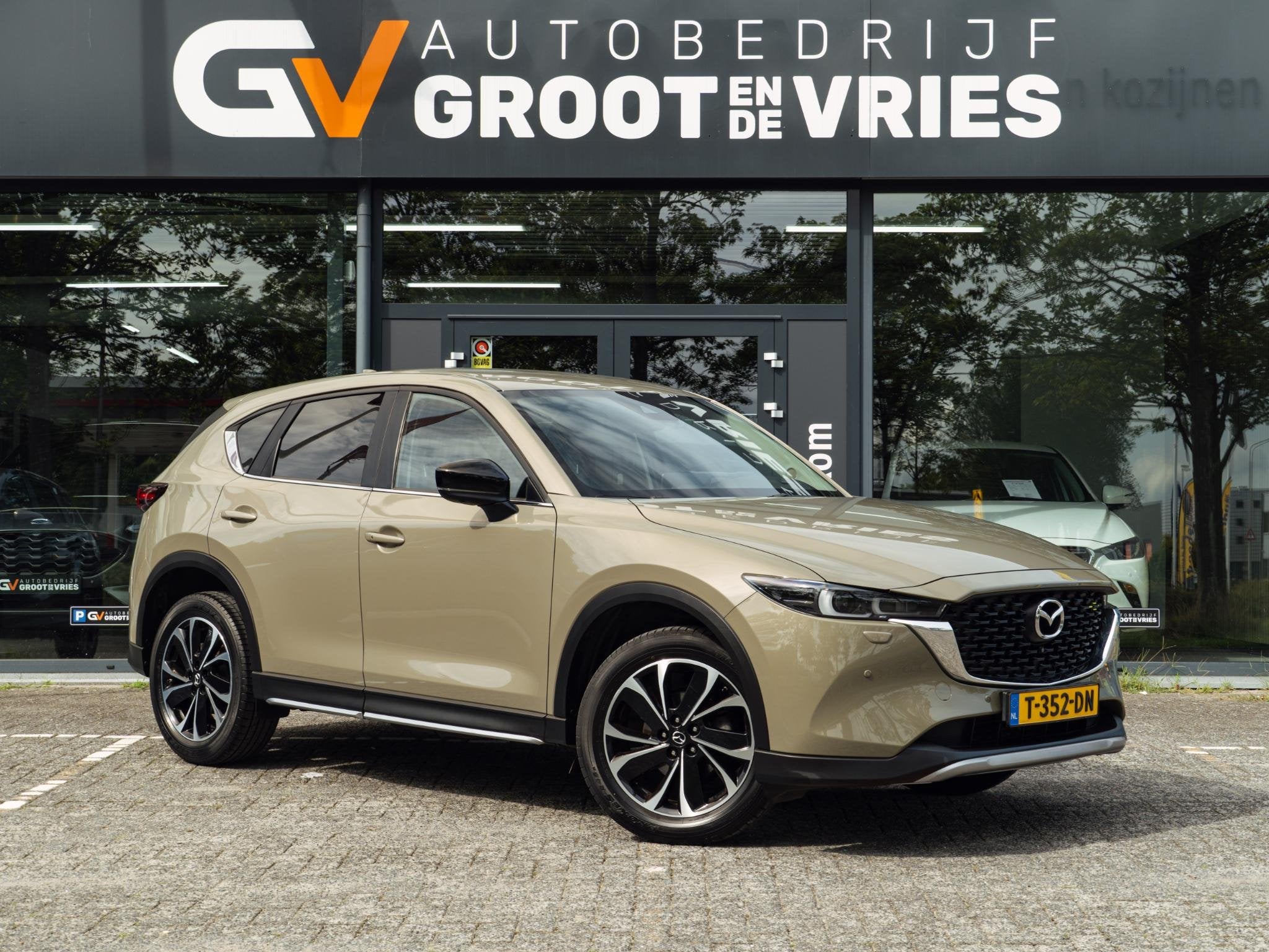 Mazda CX-5 2.0 SkyActiv-G 165 Newground, Auto's, 1998 cc, Automatische klimaatregeling, Gebruikt, 4 cilinders