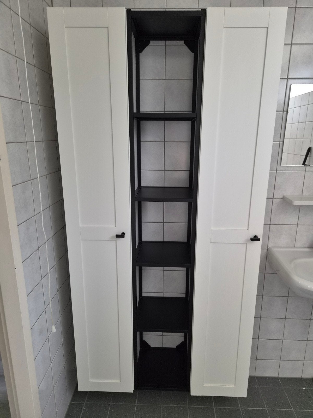 Ikea ENHET badkamer kasten, Ophalen, 100 tot 150 cm, Modern, 150 tot 200 cm