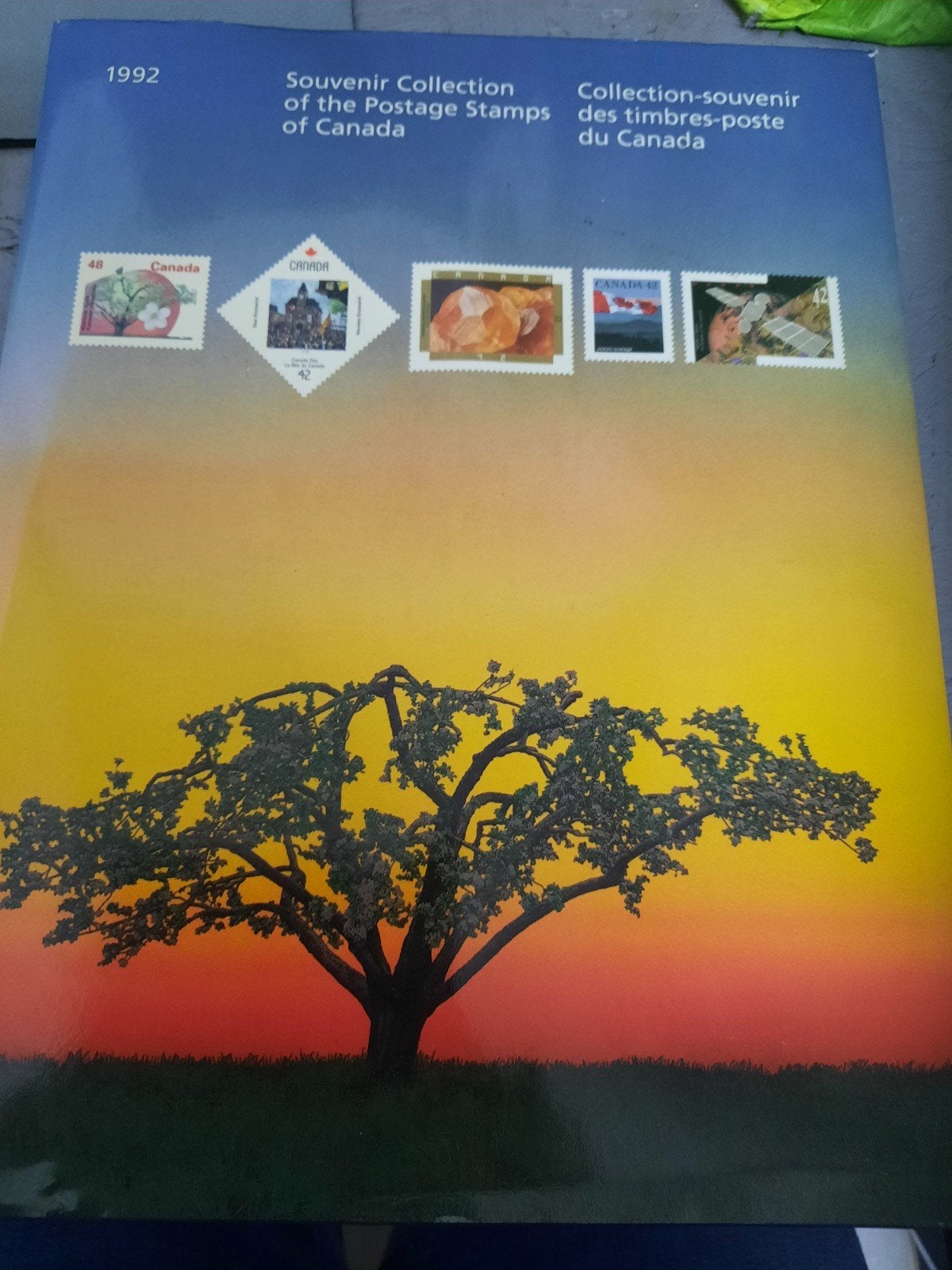 Souvenir Collectie Canadese Postzegels 1992, Ophalen of Verzenden