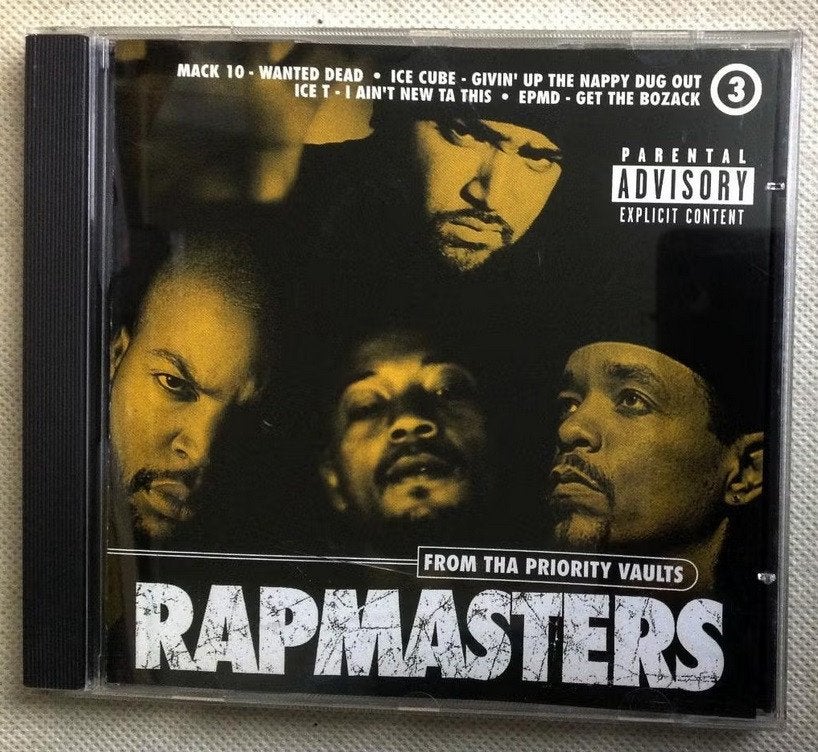 Rapmasters From tha Priority Vaults 3, Cd's en Dvd's, Cd's | Hiphop en Rap, Verzenden, Gebruikt