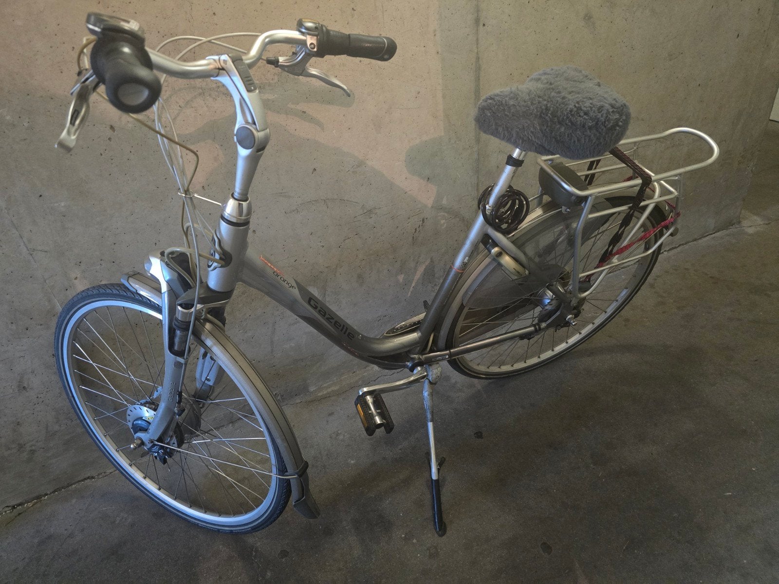 Gazelle Orange elektrische fiets, Fietsen en Brommers, Fietsen | Dames | Damesfietsen, Ophalen, Gebruikt, Gazelle, Versnellingen