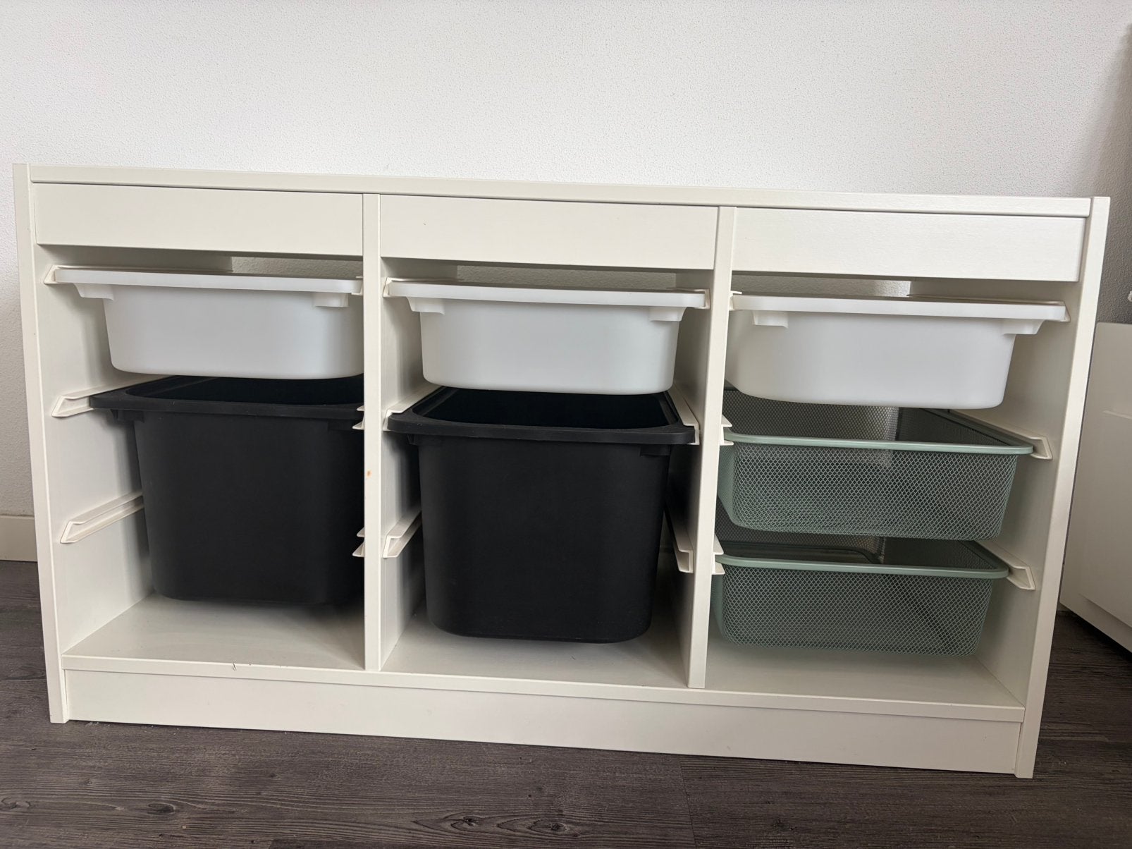 IKEA Trofast opbergcombinatie met bakken, Huis en Inrichting, Ophalen, Gebruikt, 50 tot 100 cm, Minder dan 100 cm