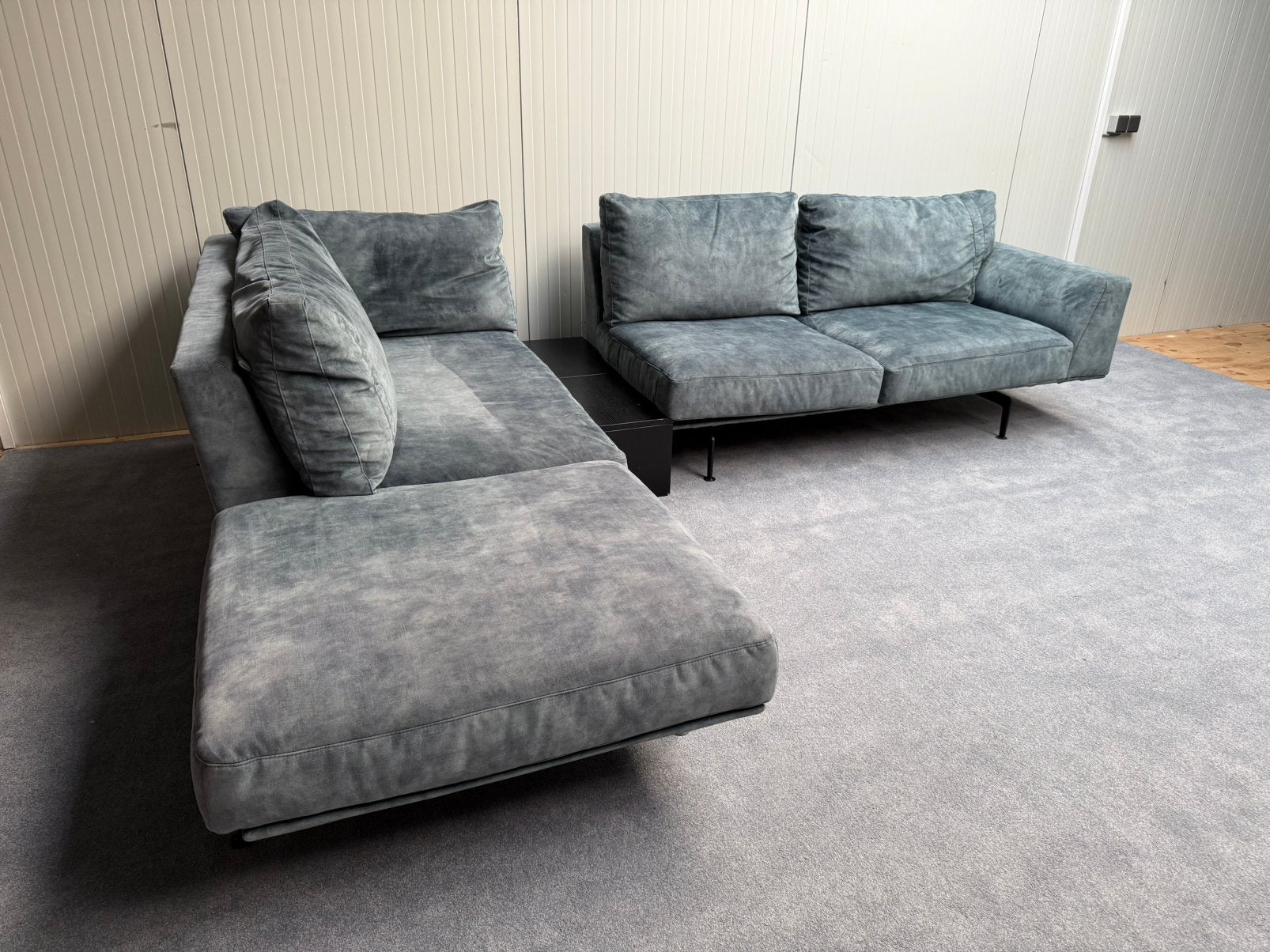 PASSE PARTOUT HOEKBANK IN PERFECTE STAAT | GRATIS LEVERING, Huis en Inrichting, Hoekbank, 300 cm of meer, Ophalen of Verzenden