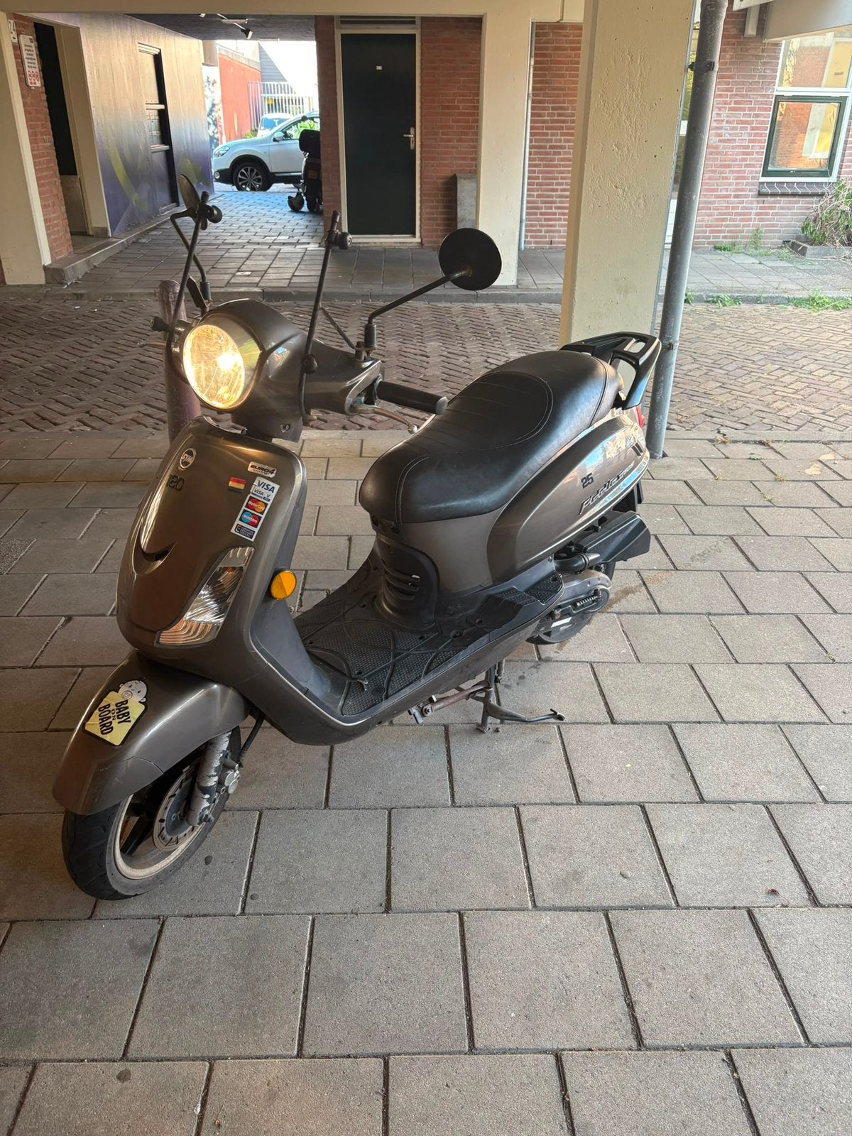 Sym Fiddle II | alleen voor onderdelen, Ophalen, Gebruikt, Benzine, Fiddle