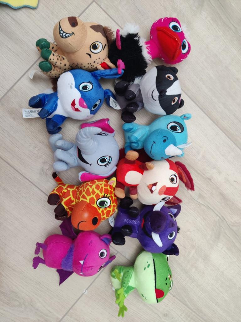 Leuke knuffelbeestjes - diverse dieren, Ophalen, Gebruikt, Hond, Met label