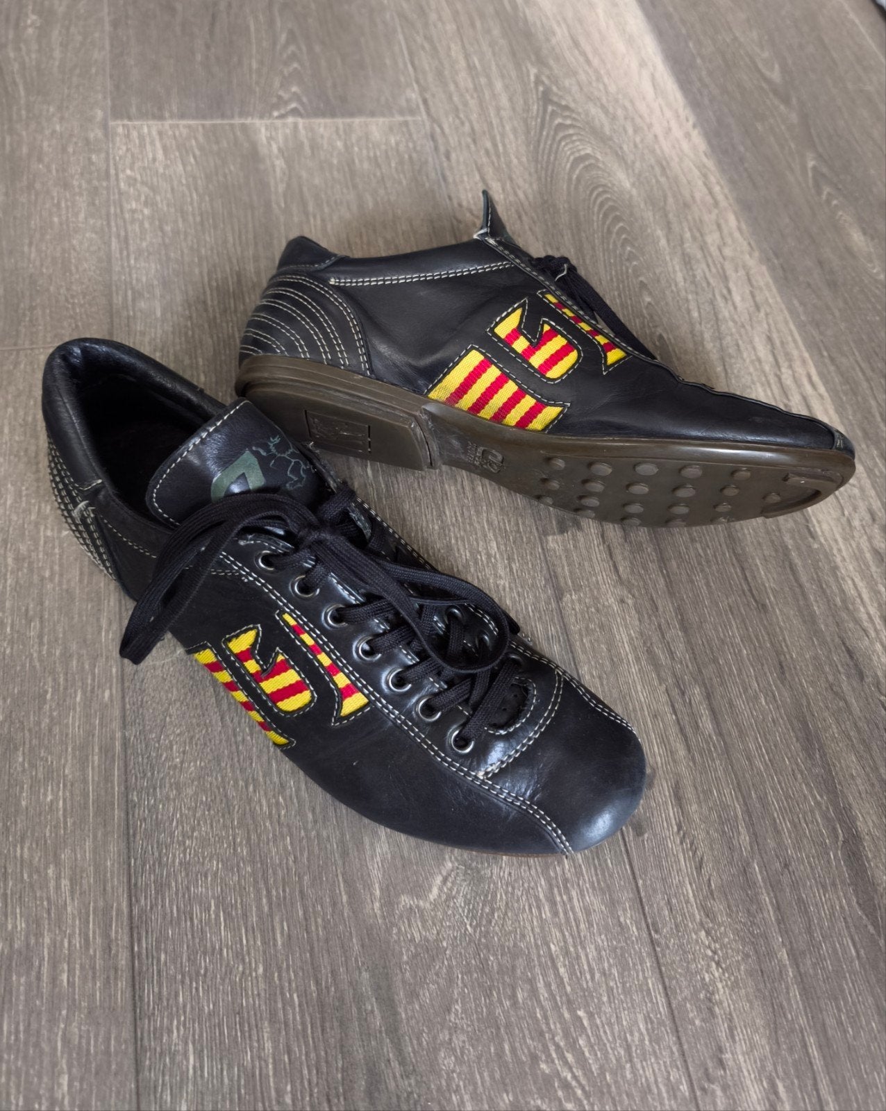 Cruyff leren voetbalschoenen maat 41, Maat XS of kleiner, Schoenen, Ophalen of Verzenden, Zo goed als nieuw