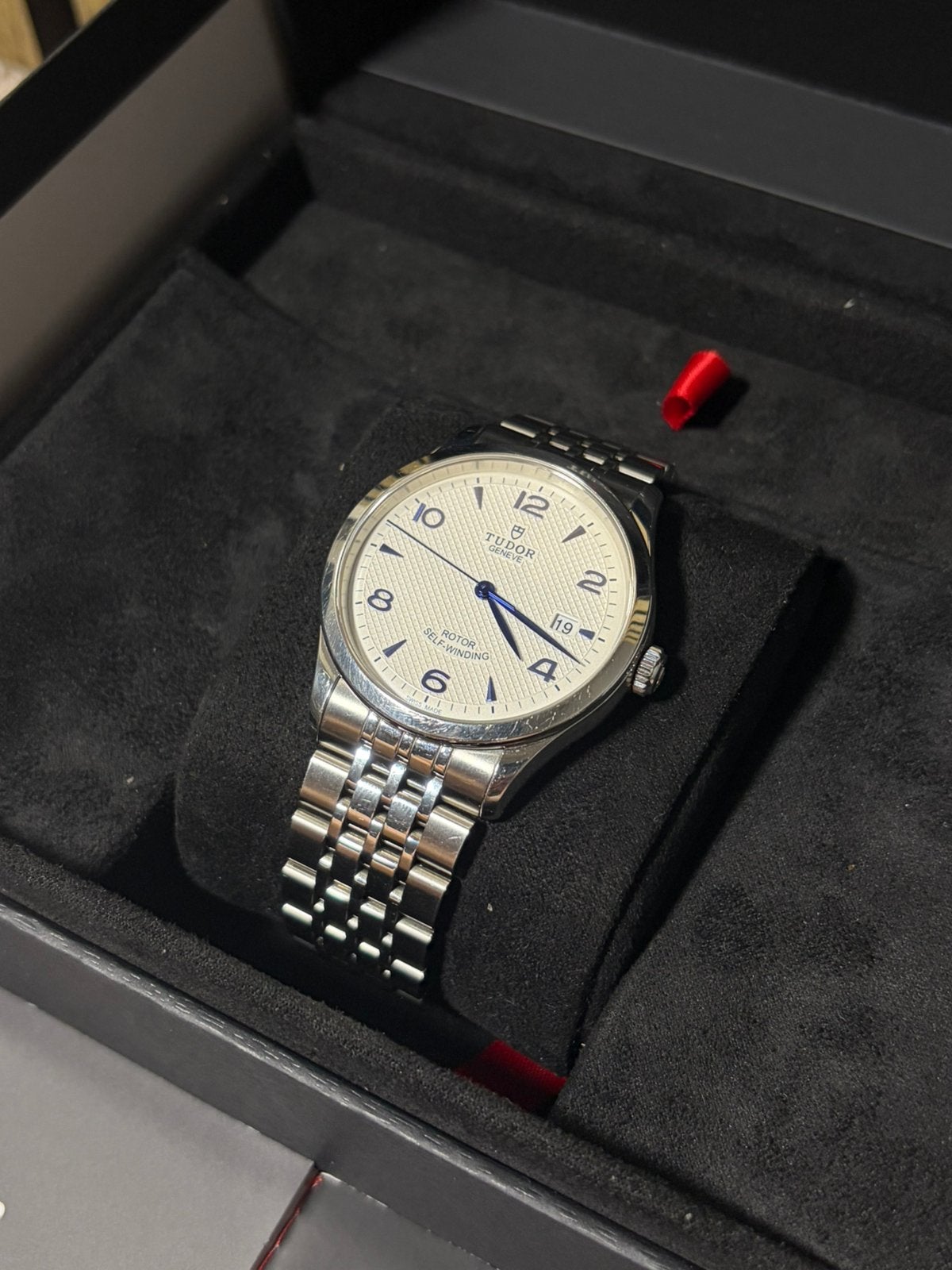 Tudor – 91550 – 2024 – Full Set, Sieraden, Tassen en Uiterlijk, Ophalen of Verzenden, Zo goed als nieuw, Staal, Overige merken