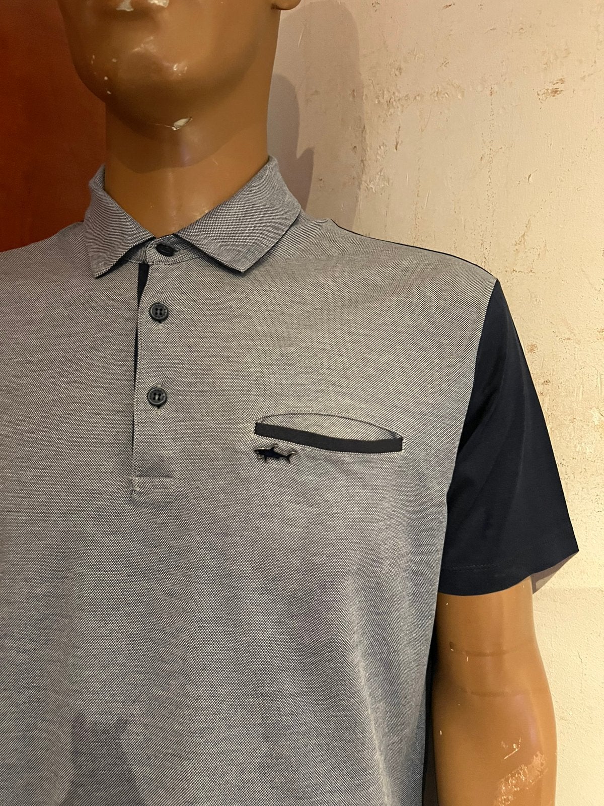 Paul&Shark polo maat xl origineel zgan, G, G, Blauw, Maat 56/58 (XL)
