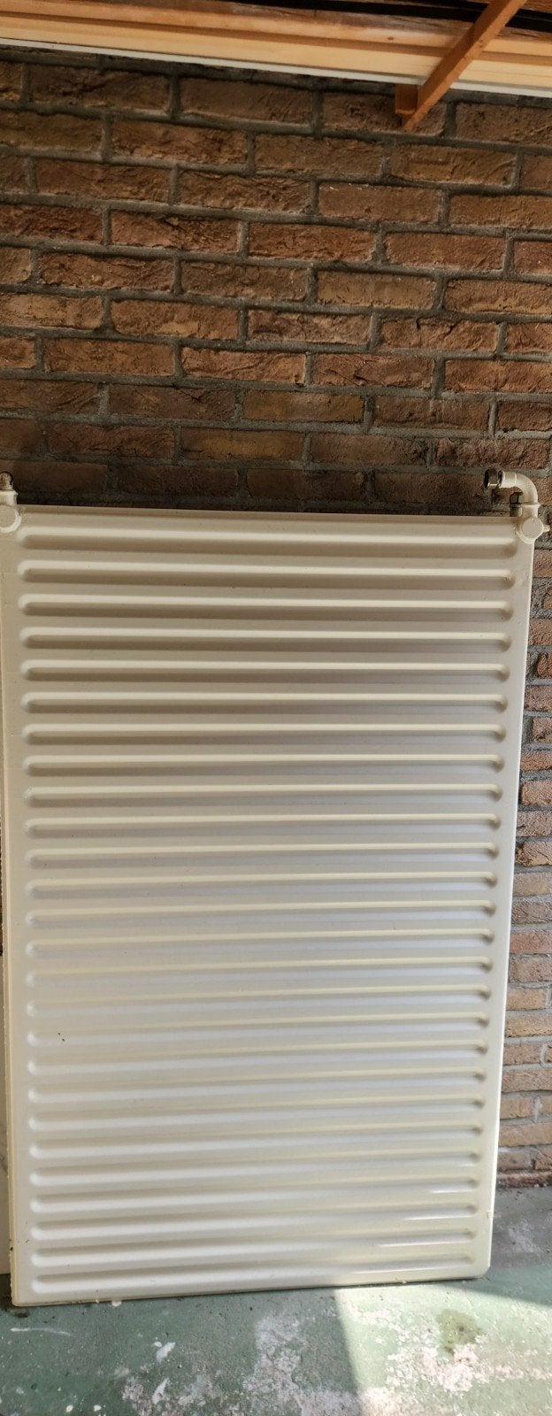 2x Witte radiator, gebruikt, in goede staat, Ophalen, Gebruikt, Radiator, 60 tot 150 cm