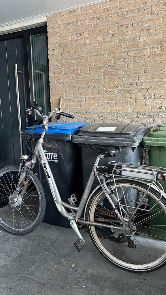 Sundvall elektrische fiets, Fietsen en Brommers, Ophalen, Gebruikt, Minder dan 30 km per accu, Overige merken