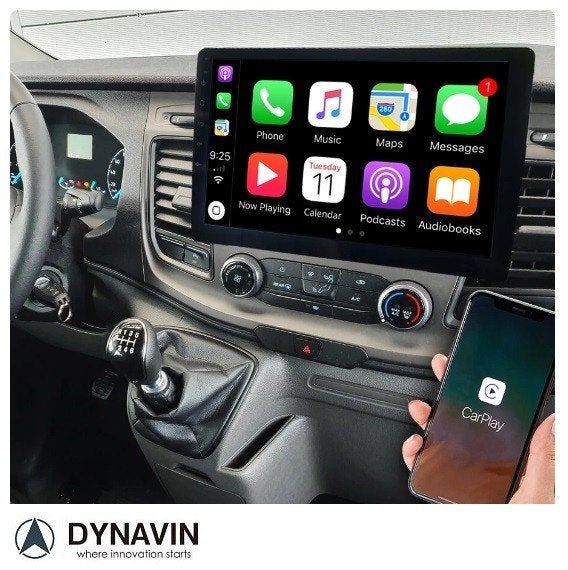 ford custom autoradio navigatie carkit carplay android auto, Ophalen of Verzenden, Dynavin, Verkoop@inbouwnavigatie.com, Oberonweg 262 3208pg