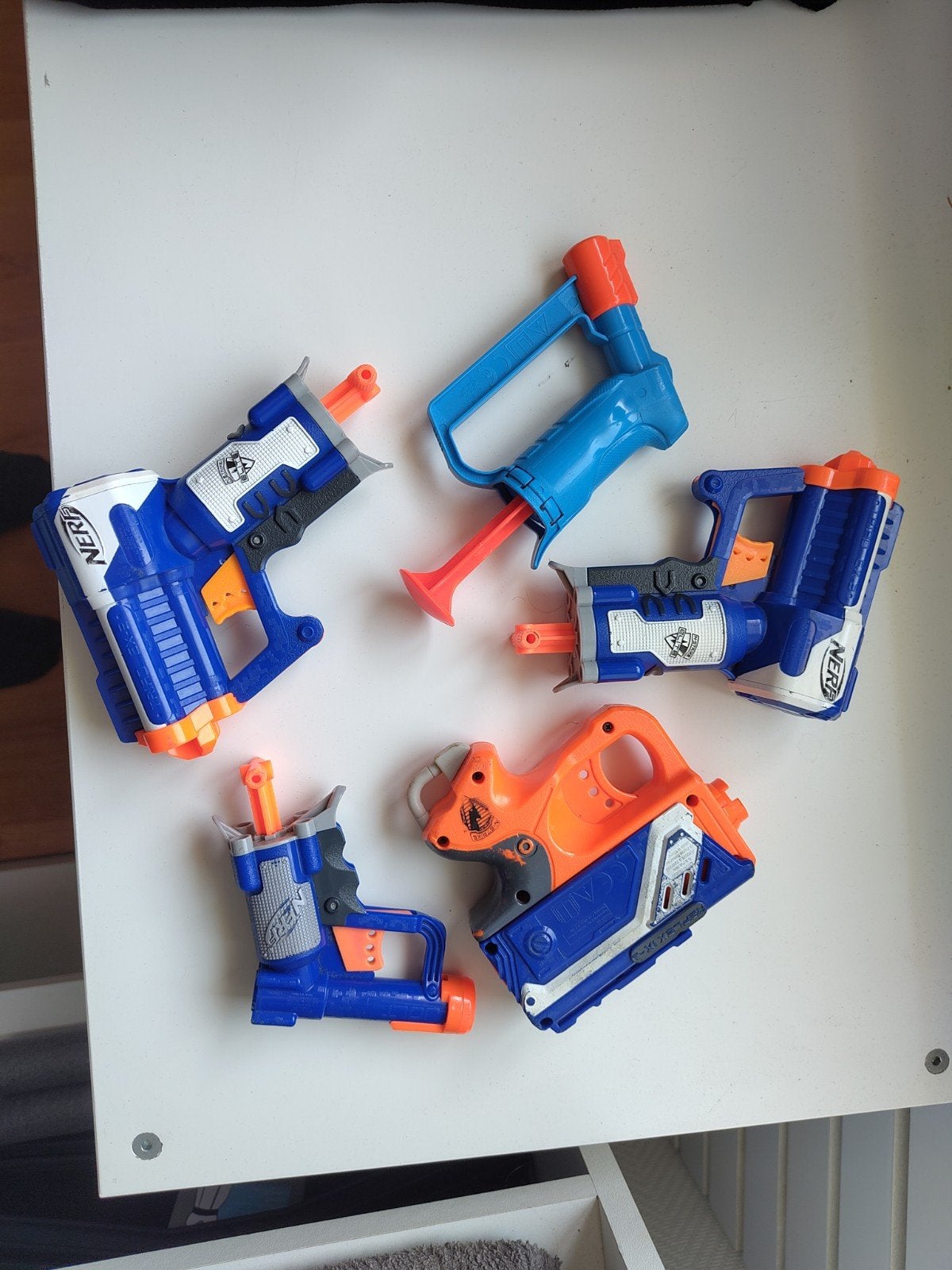 Nerf, Ophalen, Gebruikt