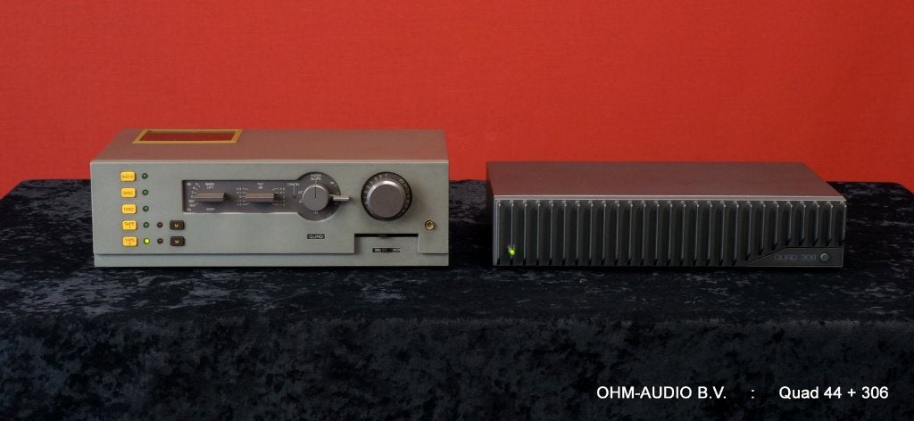 Quad 44 & 306, Vintage Versterkerset Incl Extra Phono Module, Audio, Tv en Foto, Stereo-sets, Zo goed als nieuw, Overige merken