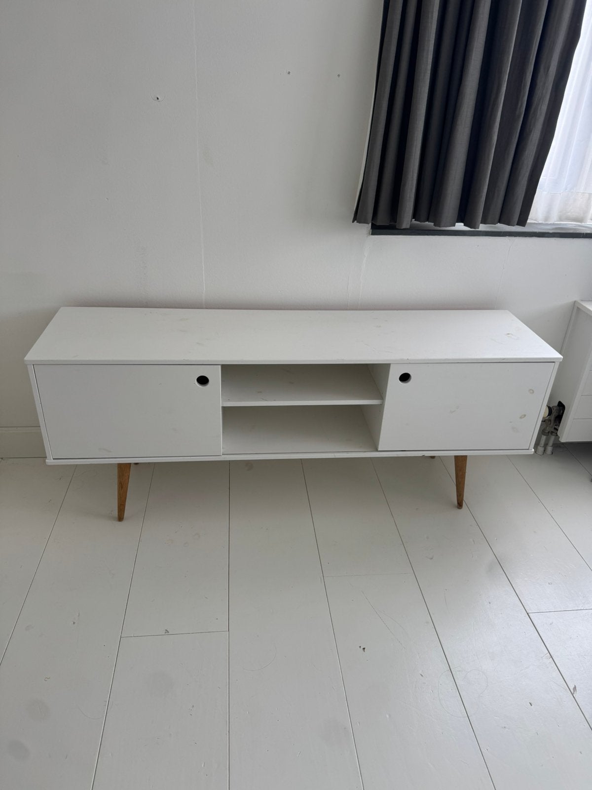 TV meubel, Ophalen, Gebruikt, 25 tot 50 cm, Minder dan 100 cm