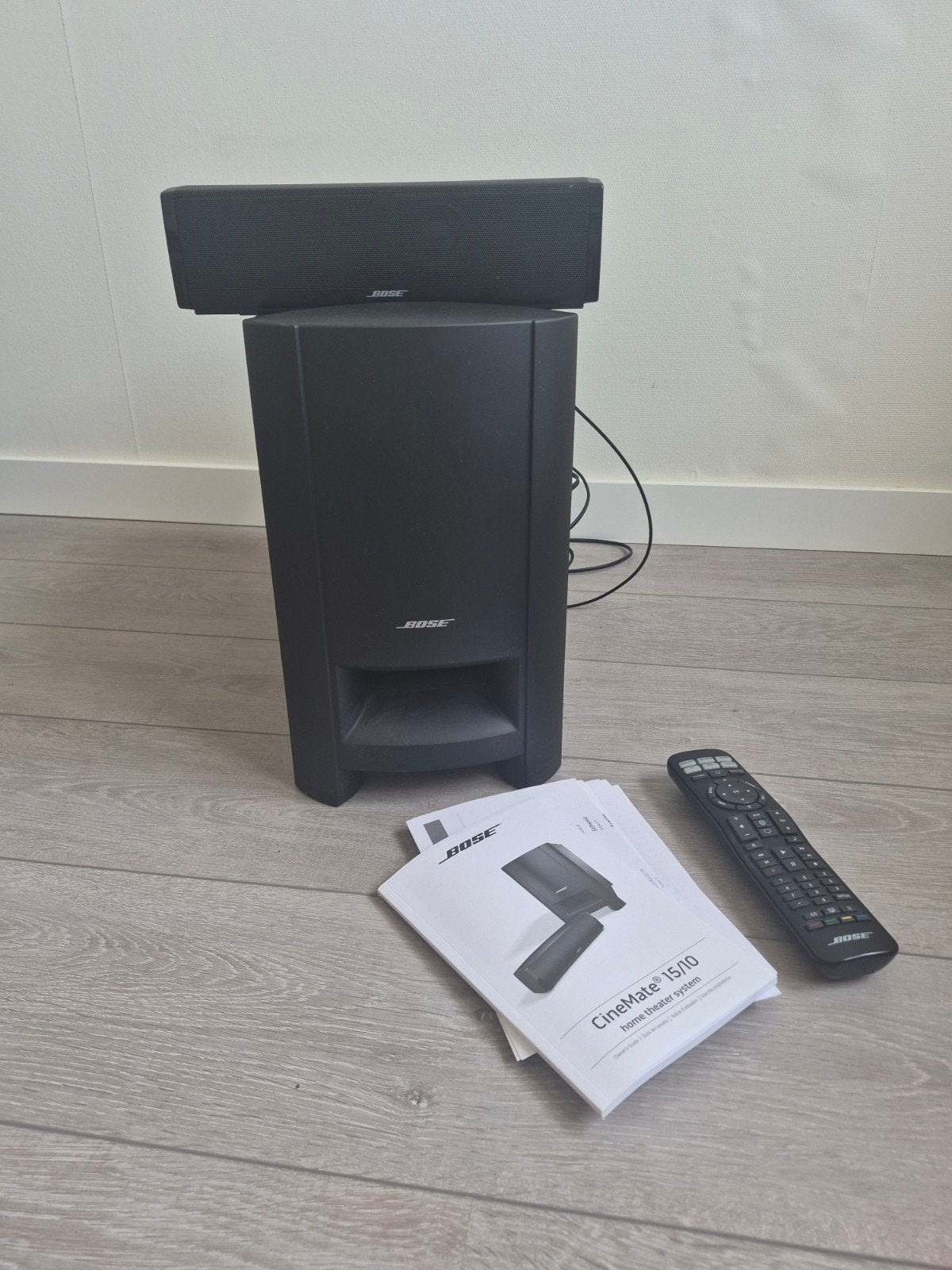 Bose CineMate 15/10 Home Theater Systeem, Ophalen, Met externe subwoofer, Gebruikt