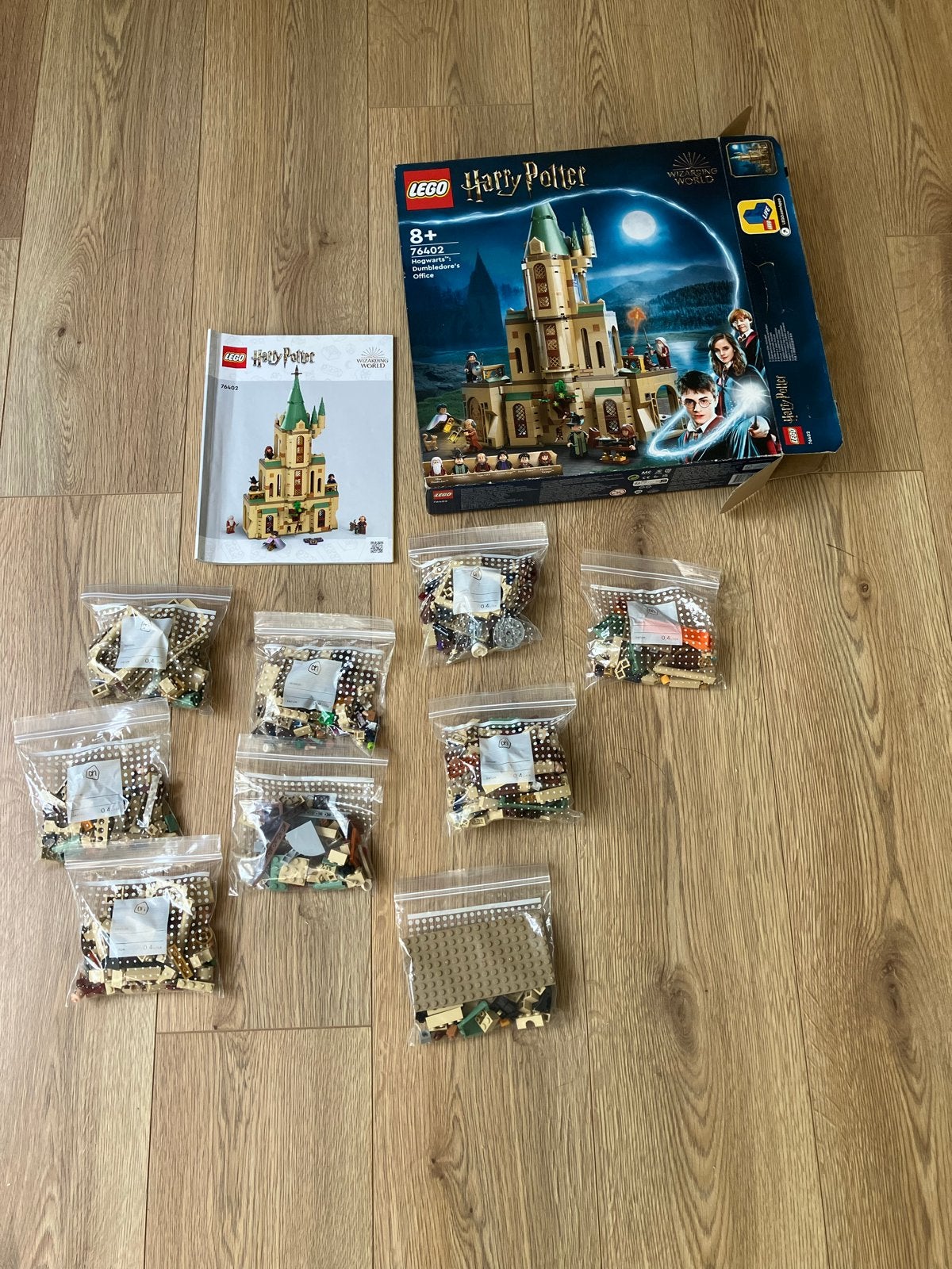 LEGO Harry Potter 76402 Zweinstein: Perkamentus' Kantoor, Ophalen of Verzenden, Zo goed als nieuw, Overige merken