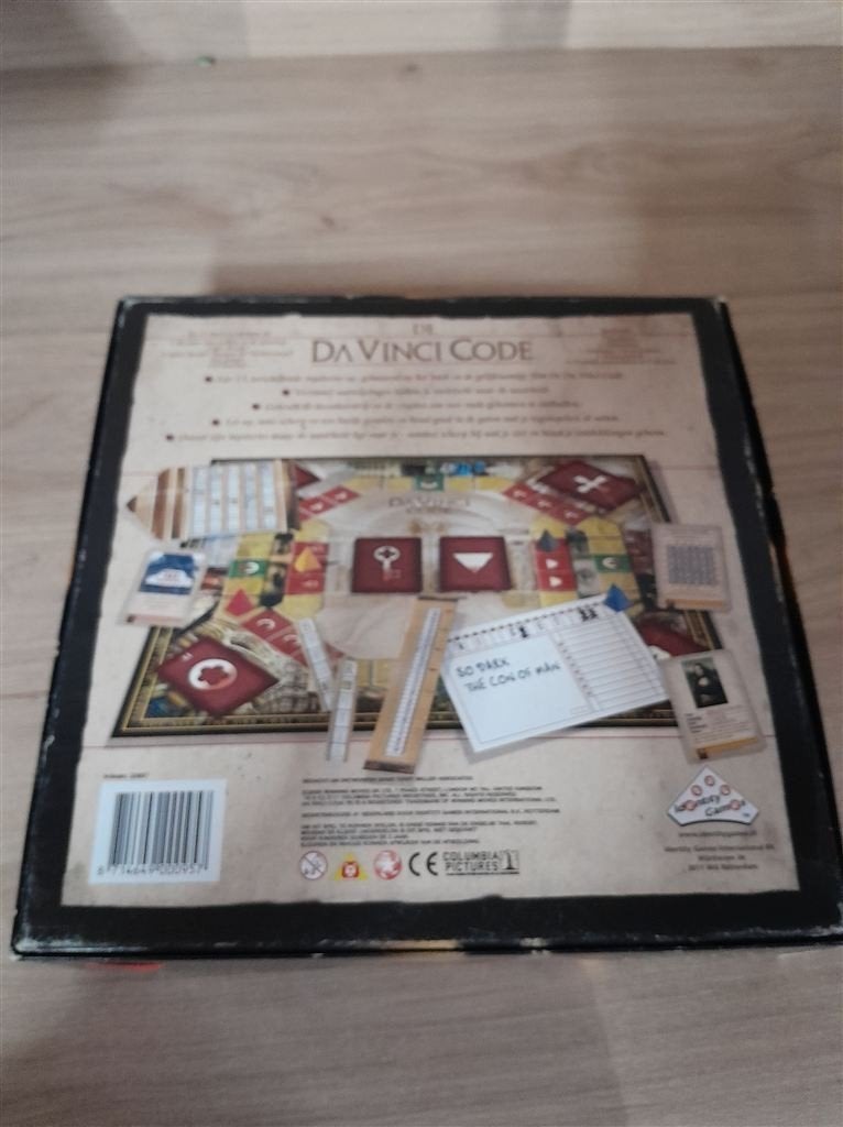 de da vinci code het borspel - davinci code - s4996, Verzenden, Zo goed als nieuw
