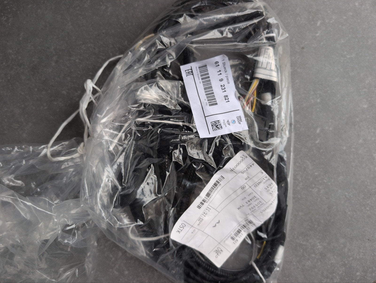 BMW E61 Kabelboom achterklep links 61119231821, Ophalen of Verzenden, Nieuw, BMW