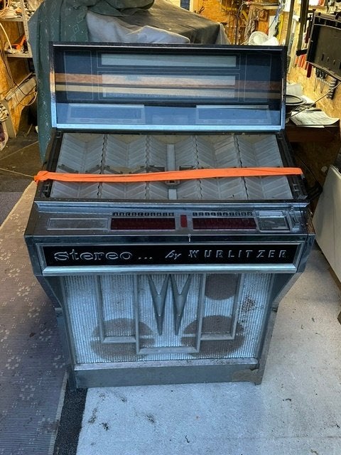 Wurlitzer 2800 jukebox, Ophalen, Gebruikt, 1950 tot 1960, Wurlitzer