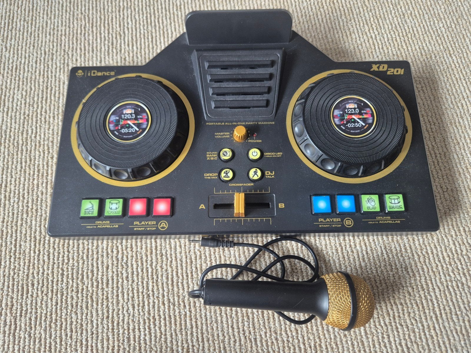 Kinder DJ set! XD201, Ophalen of Verzenden, Zo goed als nieuw, Overige merken