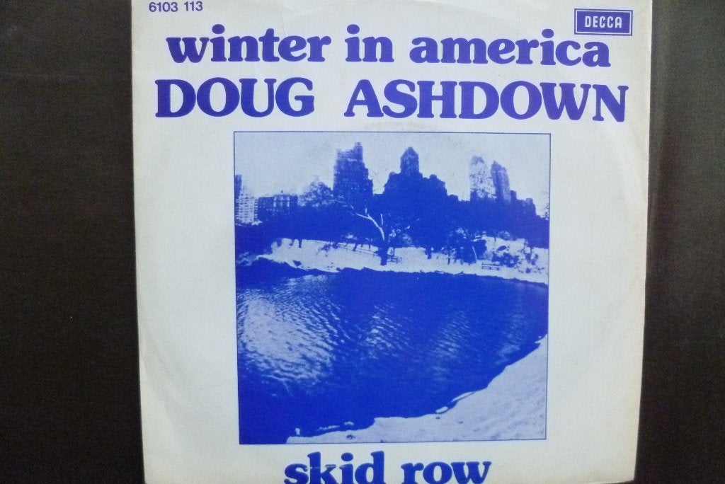 Doug Ashdown - Winter in America / Skid Row (Vinyl Single), 7 inch, Zo goed als nieuw, Pop, Overige typen