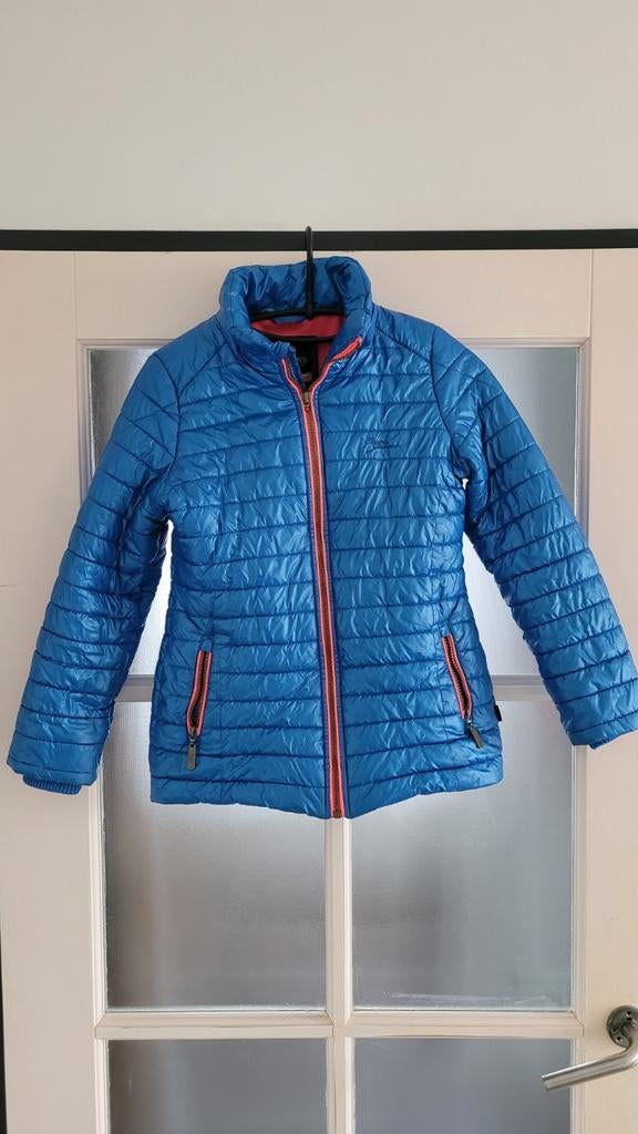 Blauwe jas, Cars Jeans, maat 10 / 140, Ophalen of Verzenden, Meisje, Jas