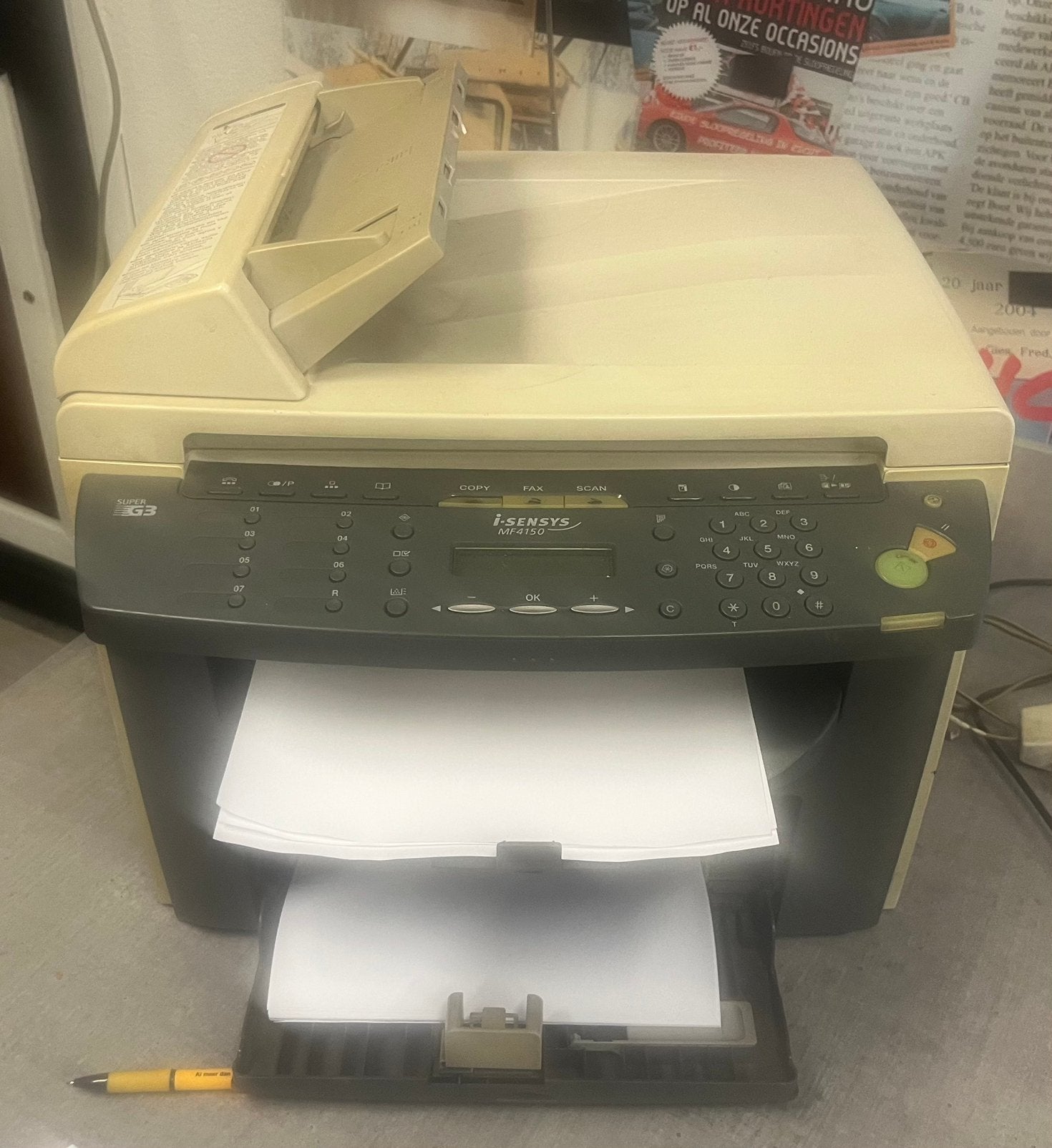 Canon I-Sensys MF4150 laserprinter te koop, Computers en Software, Printers, Ophalen, Gebruikt, Laserprinter, Zwart-en-wit printen