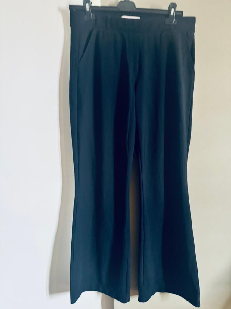 Studio Anneloes Flair bonded broek zwart en blauw maat XL, Kleding | Dames, Blauw, Maat 46/48 (XL) of groter, Ophalen of Verzenden