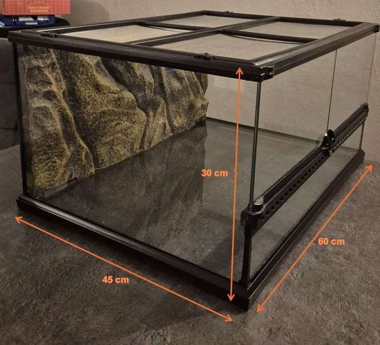 terrarium exo terra, Dieren en Toebehoren, Reptielen en Amfibieën | Toebehoren, Ophalen, Zo goed als nieuw, Terrarium of Paludarium