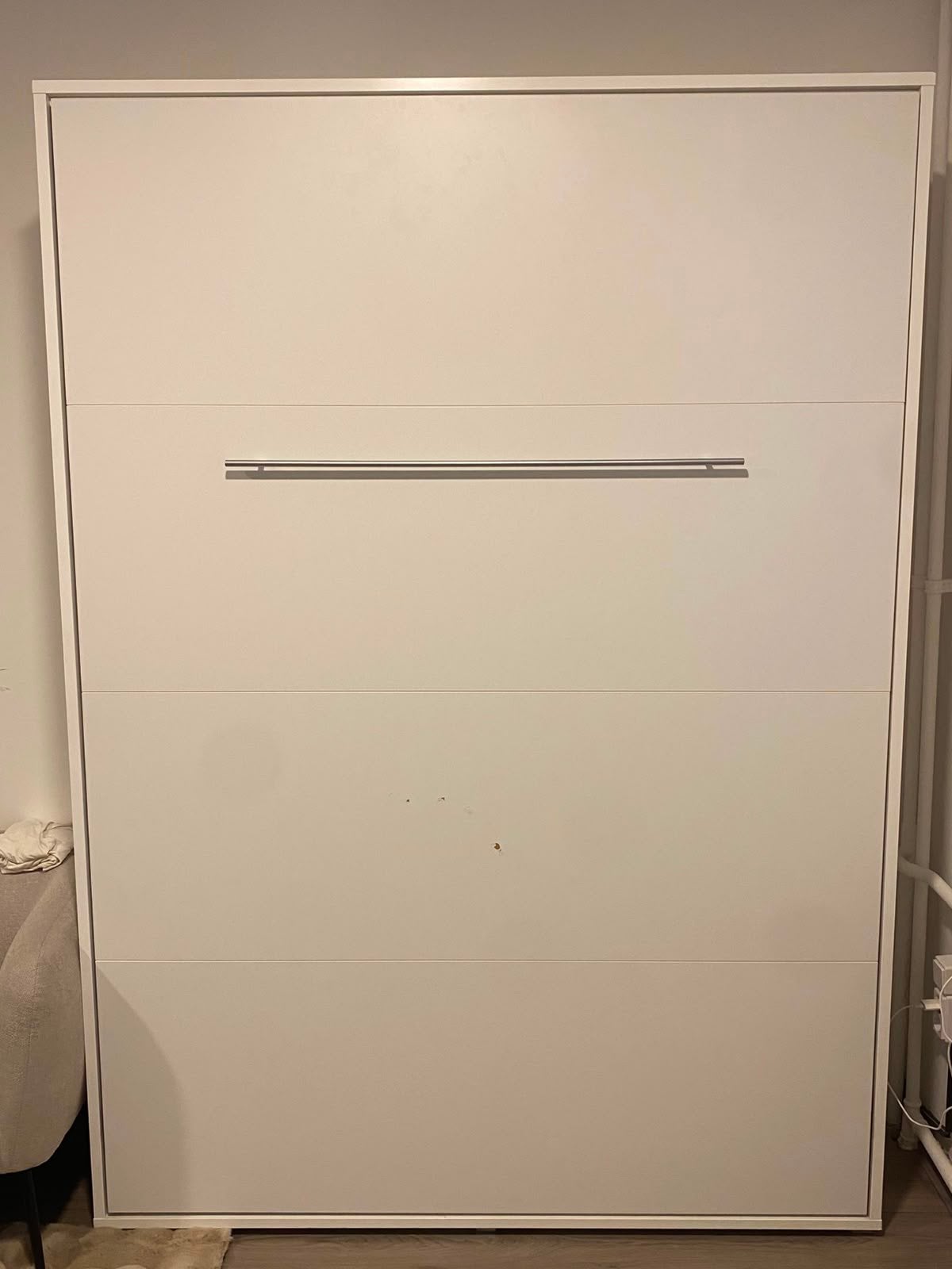 Opklapbed zo goed als nieuw, Ophalen of Verzenden, Zo goed als nieuw, Binnendeur, Minder dan 200 cm