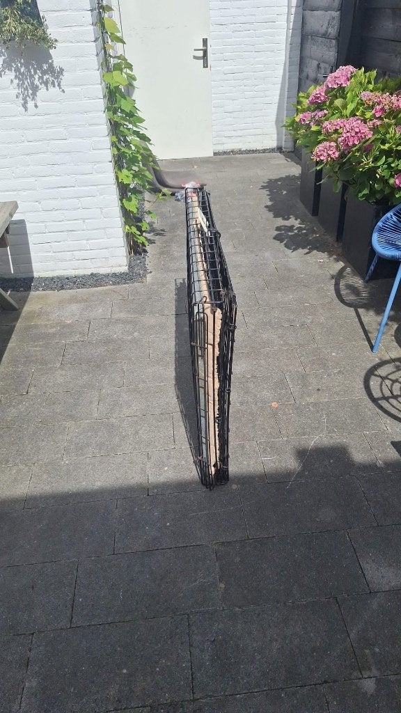 Honden bench met deken te koop, Ophalen, Gebruikt