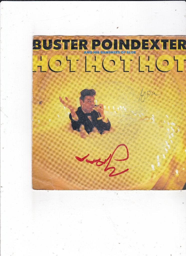 7" Single Buster Poindexter - Hot Hot Hot, Cd's en Dvd's, Ophalen of Verzenden, Gebruikt, 7 inch, Pop
