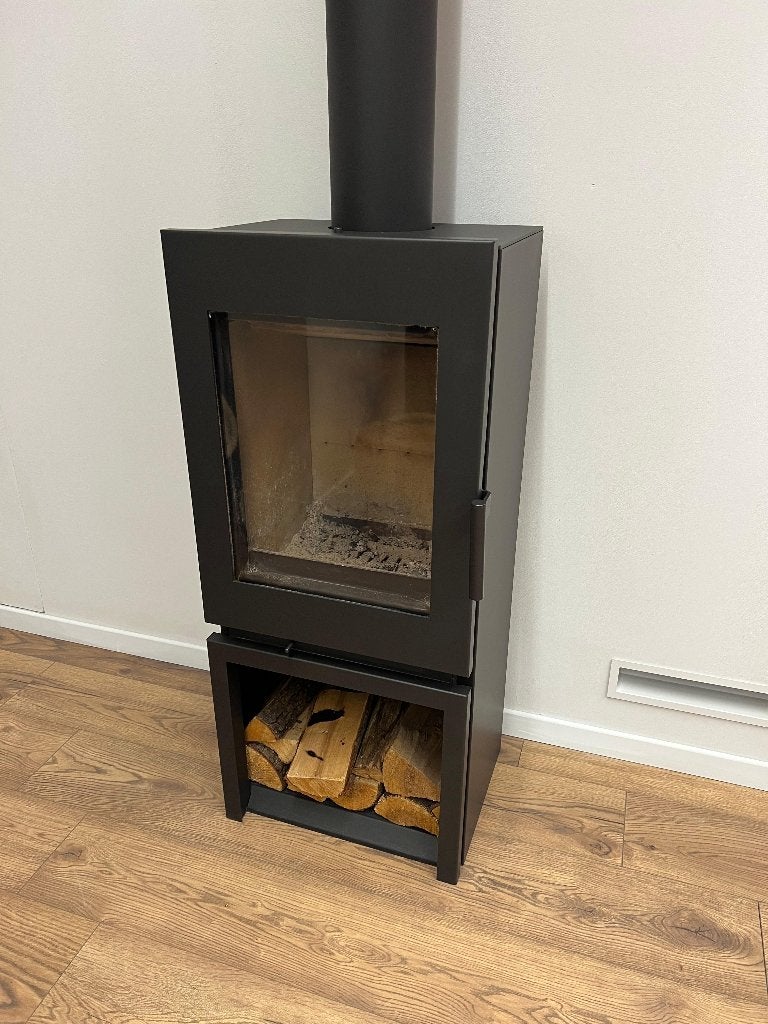 Houtkachel Nordic Fire Sven - Showroommodel, Gebruikt, Houtkachel, Ophalen of Verzenden, Vrijstaand