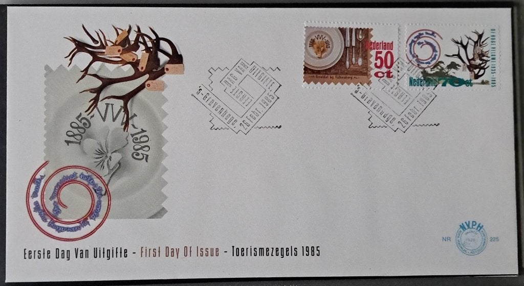 Envelop – 225.1985.Toerisme, Ophalen of Verzenden, Onbeschreven, Nederland