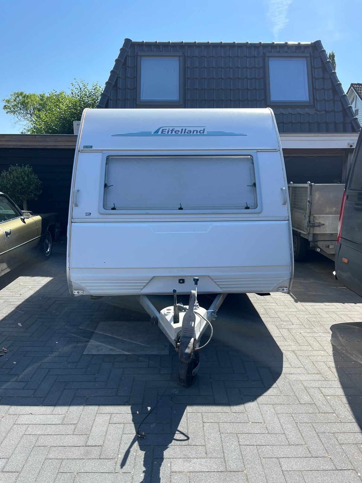 Eifelland caravan, Rondzit, Tot en met 3, 5 tot 6 meter, Disselslot