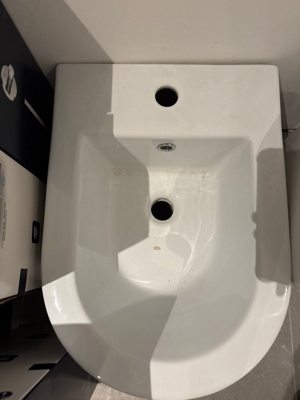 Witte bidet - nieuw, Ophalen, Zo goed als nieuw, Overige typen