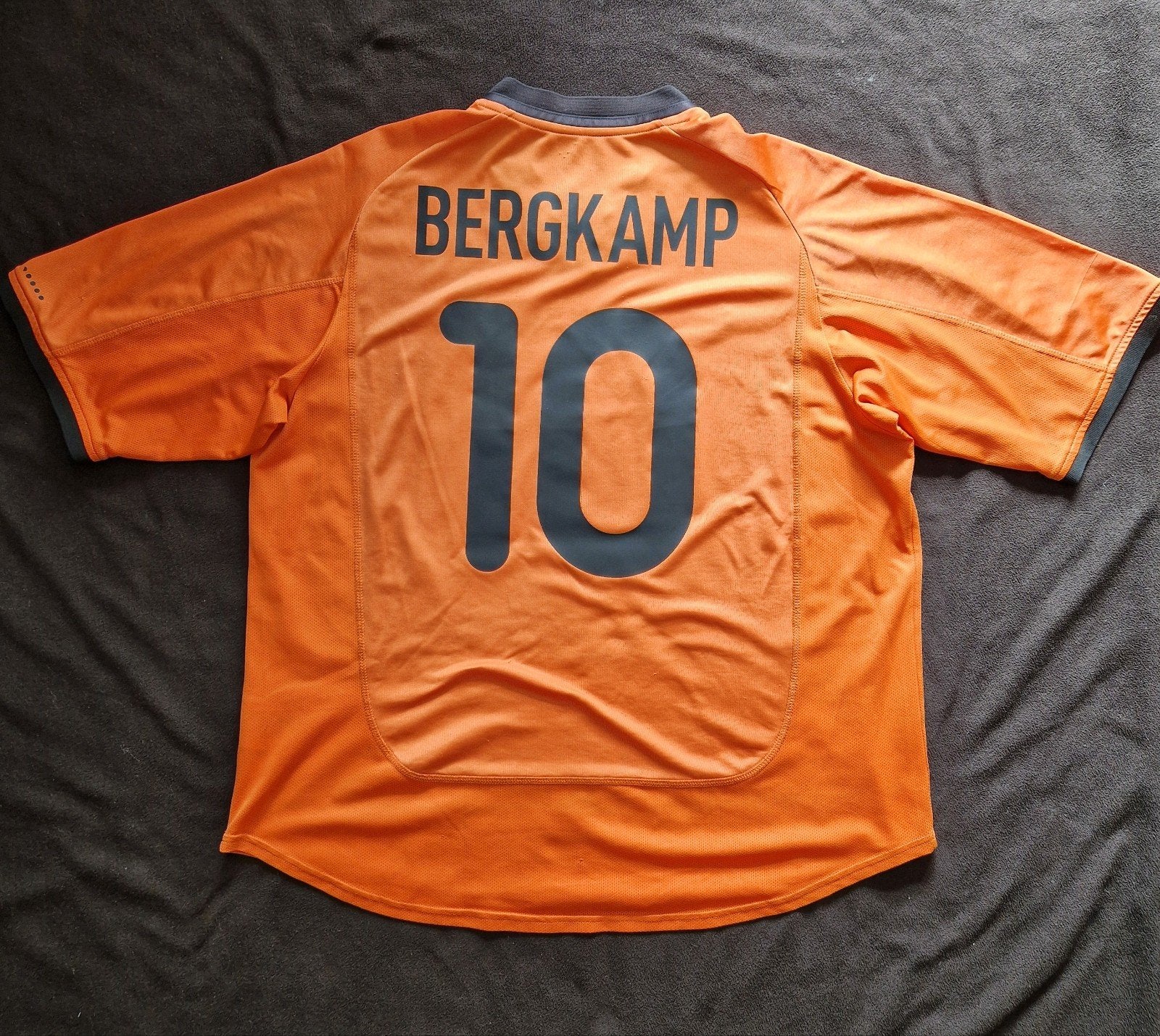 Nederlands elftal shirt 2000 L Dennis Bergkamp, Maat 52/54 (L), Nike, Oranje, Ophalen of Verzenden