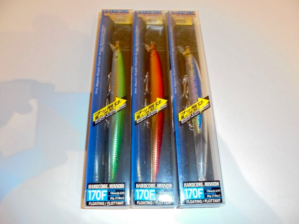 Duel Hardcore Minnow 17cm 25g Floating Made in Japan Rapala., Ophalen of Verzenden, Nieuw, Overige typen