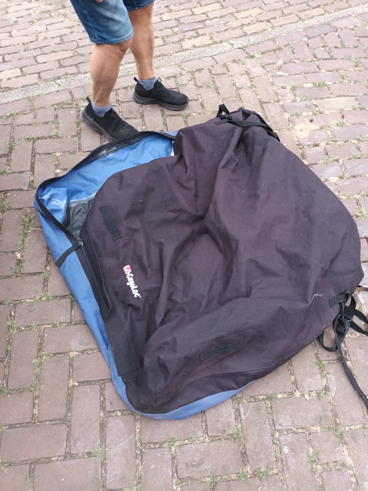 Dak bagage zak - Ruime en stevige opbergtas, Ophalen of Verzenden, Gebruikt