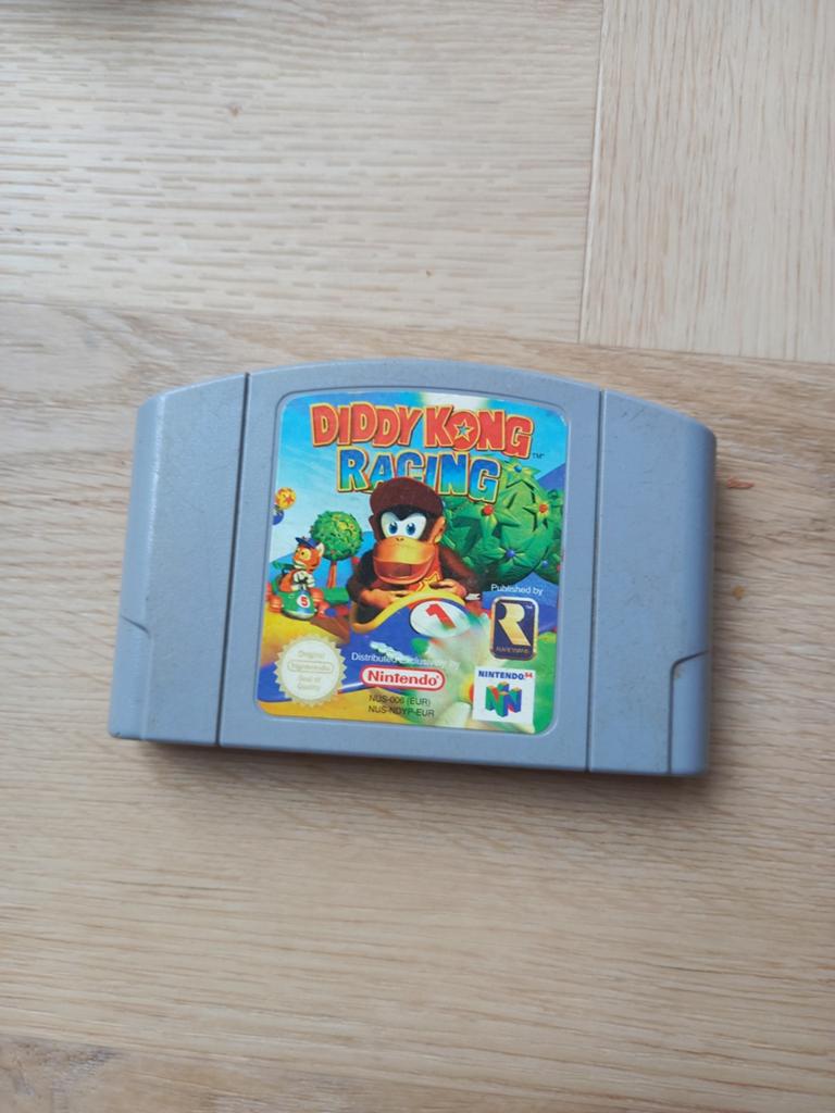 Diddy Kong Racing Nintendo 64, Spelcomputers en Games, Gebruikt, Racen en Vliegen, Ophalen of Verzenden, 3 spelers of meer