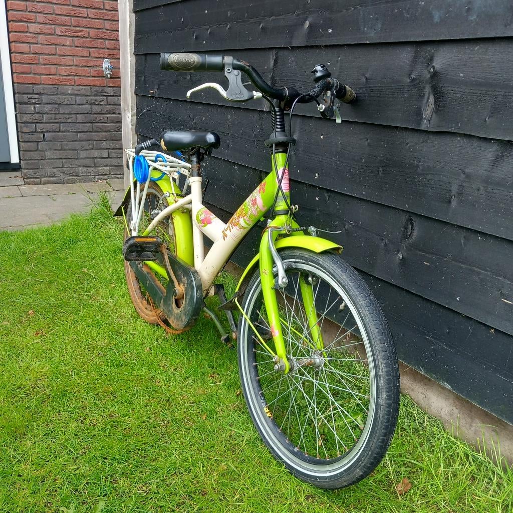 Kinderfiets 20 inch, Fietsen en Brommers, Fietsen | Jongens, Ophalen, Terugtraprem, Gebruikt, Handrem