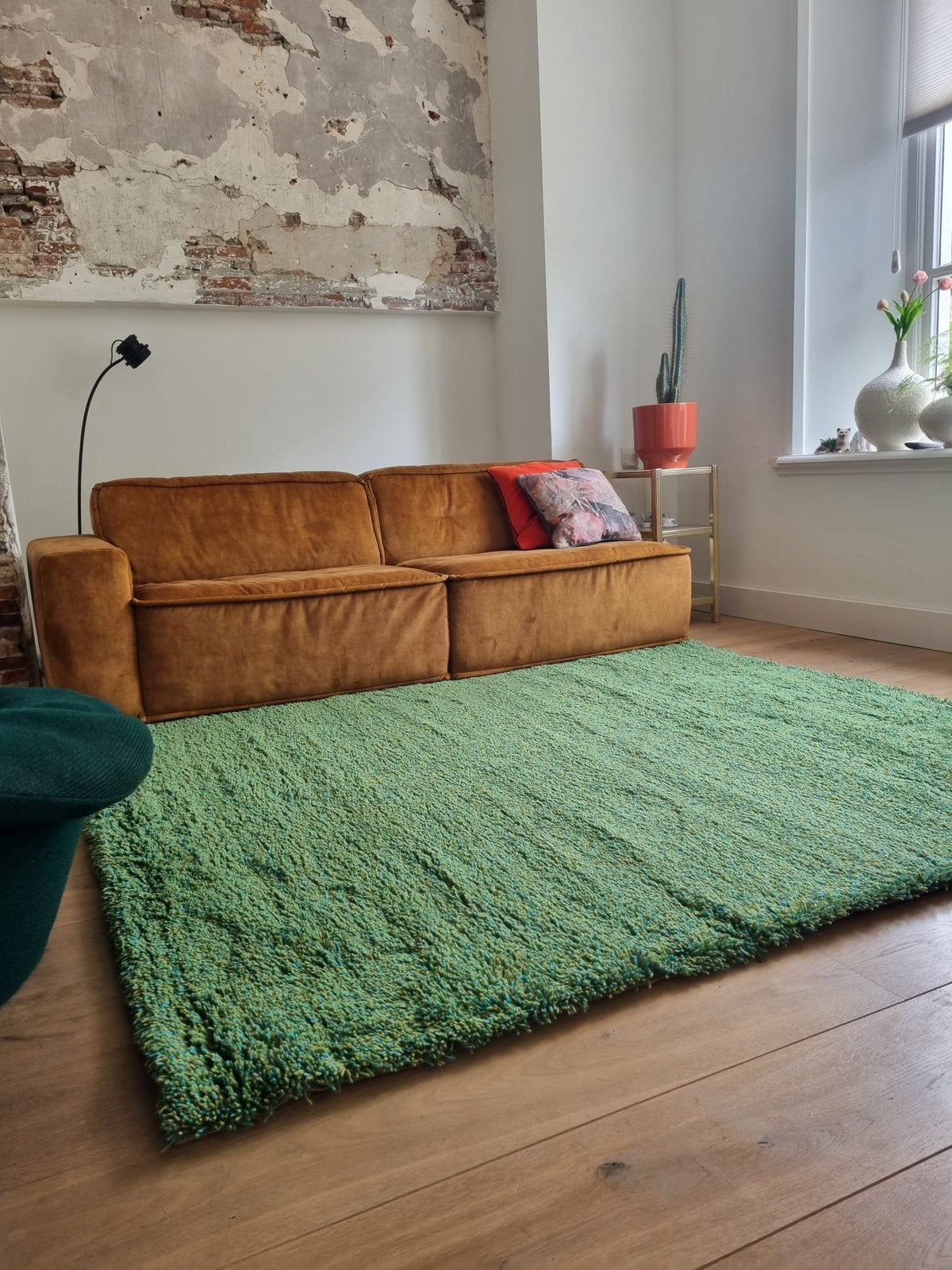 Splinternieuw Brink & Campman Groen 200 x 230 cm €100!!!, Huis en Inrichting, Stoffering | Tapijten en Kleden, Ophalen of Verzenden