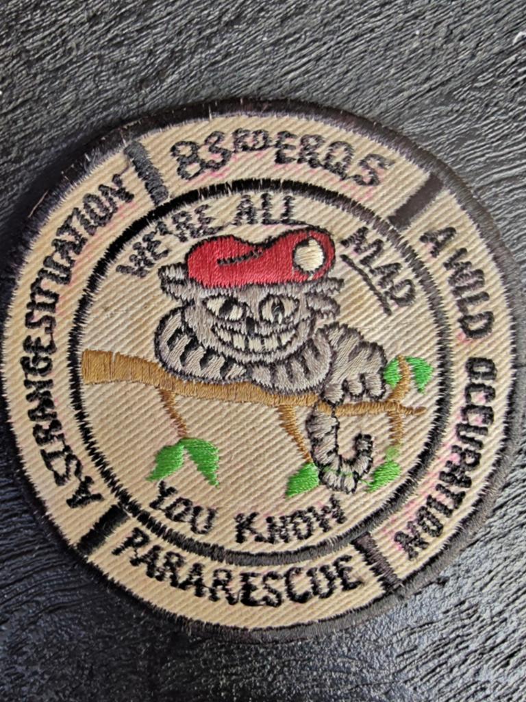 Patch , 83rd ERQS Pararescue Squadron , US AIR FORCE , USAF., Ophalen of Verzenden, Luchtmacht, Amerika, Embleem of Badge