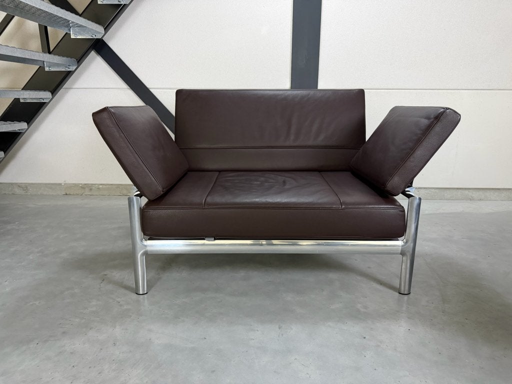 Jori Metropole fauteuil - donkerbruin leer, Ophalen, Nieuw, Leer, 75 tot 100 cm