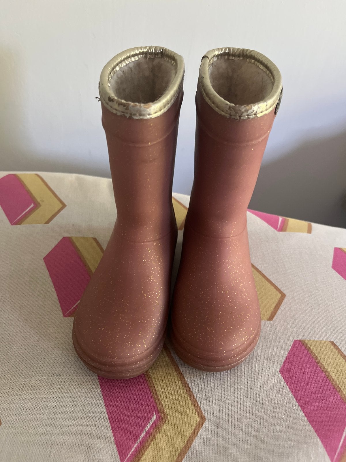 Roze Enfant laarzen maat 23, nette staat, Verzenden, Gebruikt, Meisje, Laarzen